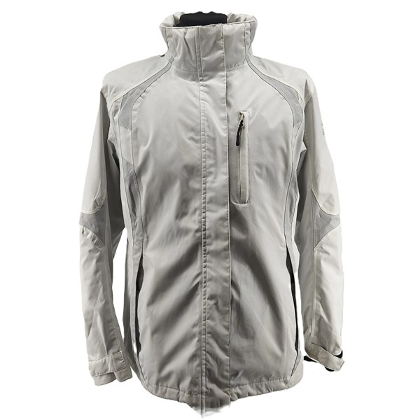 McKinley vintage outdoor jacket light grey retro Y2K-style front view