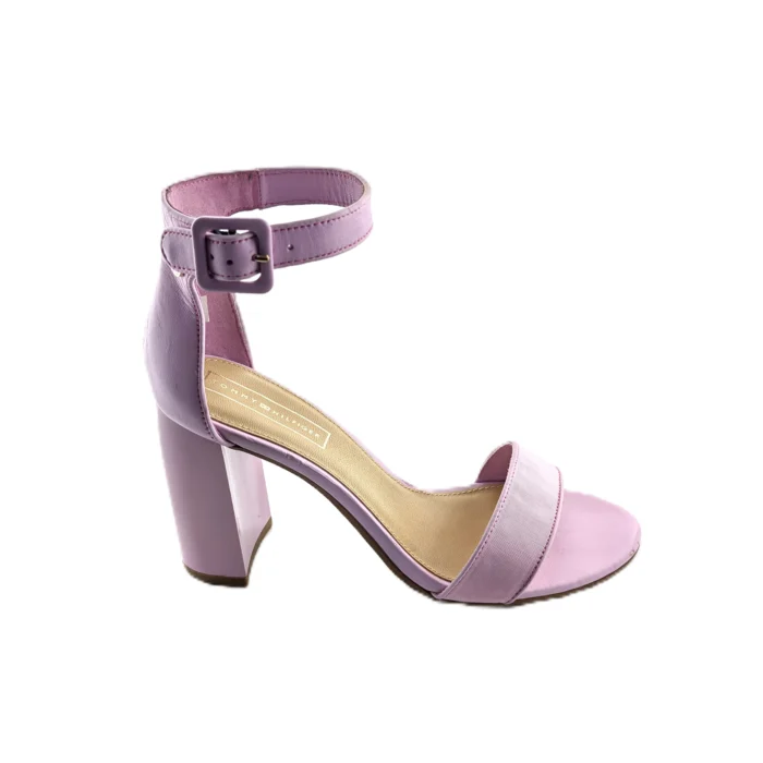 Tommy Hilfiger Vintage Vintage Ladie Shoes pink Retro-2010s-style ankle strap buckle detail