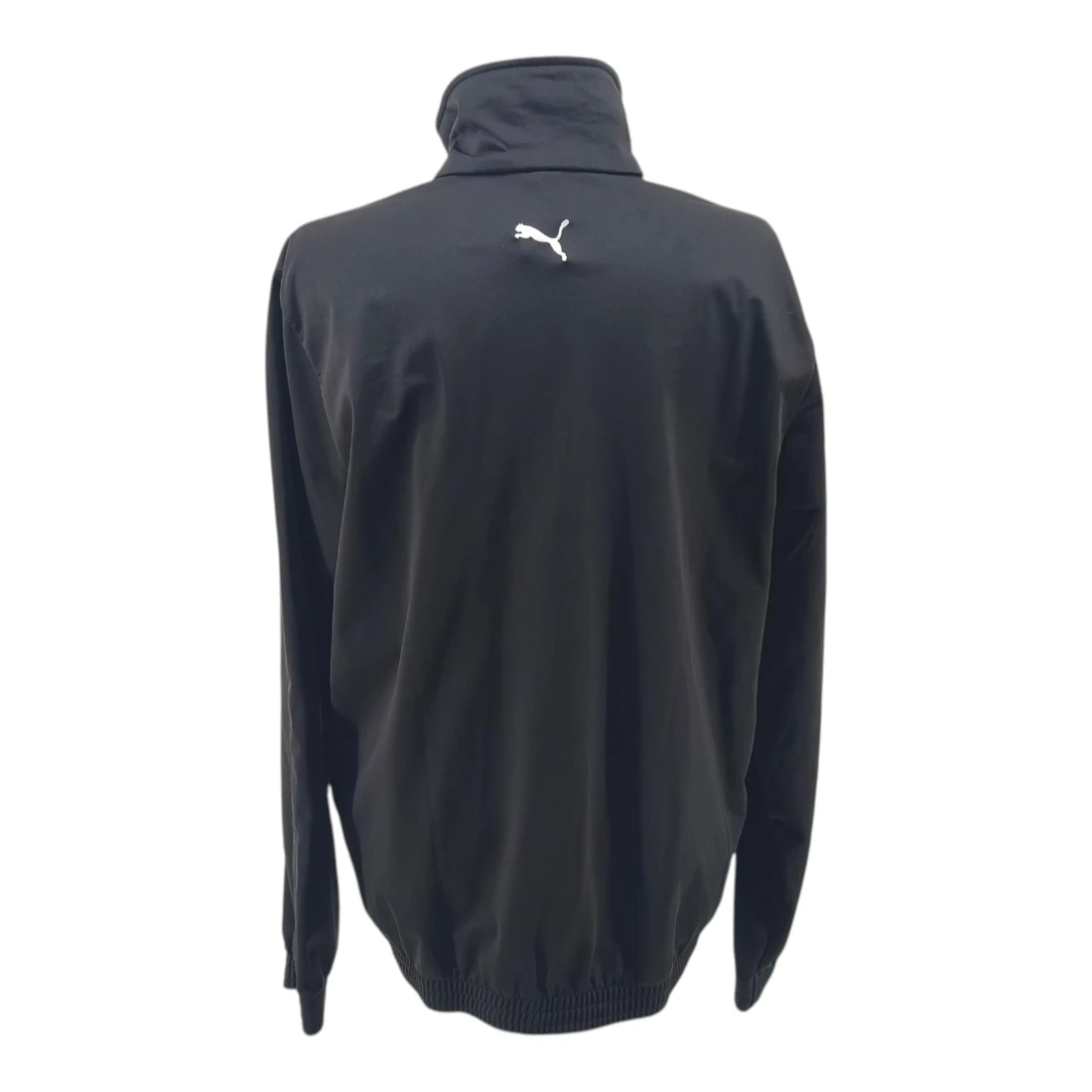 PUMA Vintage vintage style hoodies black white Retro-sporty-style zip-up track jacket detail